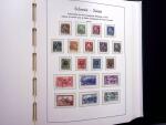 1850-1977 Reichhaltige Sammlung Schweiz in drei Leuchtturm