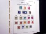 1850-1977 Reichhaltige Sammlung Schweiz in drei Leuchtturm
