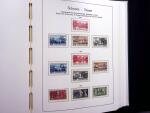 1850-1977 Reichhaltige Sammlung Schweiz in drei Leuchtturm