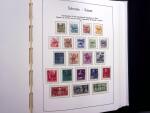 1850-1977 Reichhaltige Sammlung Schweiz in drei Leuchtturm