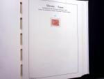 1850-1977 Reichhaltige Sammlung Schweiz in drei Leuchtturm
