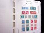 1850-1977 Reichhaltige Sammlung Schweiz in drei Leuchtturm