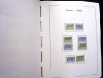 1850-1977 Reichhaltige Sammlung Schweiz in drei Leuchtturm