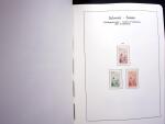 1850-1977 Reichhaltige Sammlung Schweiz in drei Leuchtturm