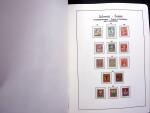 1850-1977 Reichhaltige Sammlung Schweiz in drei Leuchtturm