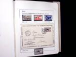 1923-88 Gut ausgebaute Flugpostsammlung in ein Album,