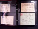 1845-1955, Partie Briefe und Karten (ca140) in einem