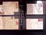 1845-1955, Partie Briefe und Karten (ca140) in einem