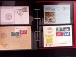 1845-1955, Partie Briefe und Karten (ca140) in einem