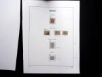 1843-50 Gebrauchte Sammlung klassische Marken auf 5