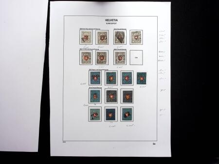1843-50 Gebrauchte Sammlung klassische Marken auf 5