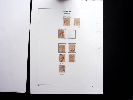 1843-50 Gebrauchte Sammlung klassische Marken auf 5