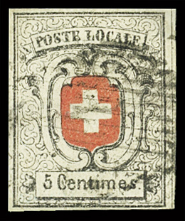 1843-50 Gebrauchte Sammlung klassische Marken auf 5