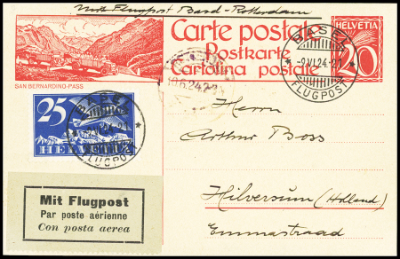 1924 (10. Juni) Basel - Rotterdam, 20C GS nach Holland