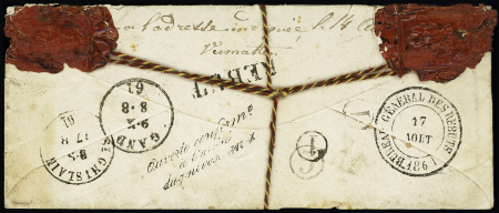 Rare marque "Ouverte conformt à l'arrêté du 7 nivose