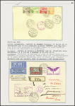 KATAPULTFLÜGE : Sammlung 18 Belege zwichen 1929 und