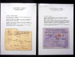 UNFALLPOST : Sammlung 10 Belege zwichen 1925 und 1944,