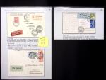 REGELMÄSSIGER LUFTVERKEHR : Sammlung 13 Belege zwichen