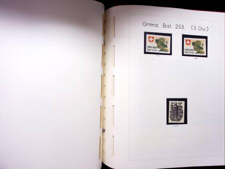 GRENZTRUPPEN: Reichhaltige Partie in Leuchturm Album,