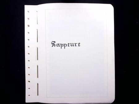 1939-45, Timbres militaires : SAPEURS : Lot monté sur 38 pages,