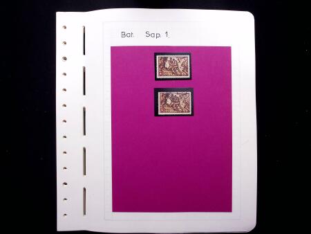 1939-45, Timbres militaires : SAPEURS : Lot monté sur 38 pages,