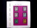 1939-45, Timbres militaires : SAPEURS : Lot monté sur 38 pages,