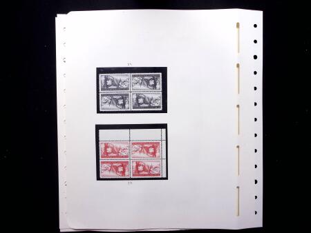 1939-45, Timbres militaires : SAPEURS : Lot monté sur 38 pages,