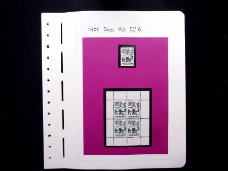 1939-45, Timbres militaires : SAPEURS : Lot monté sur 38 pages,