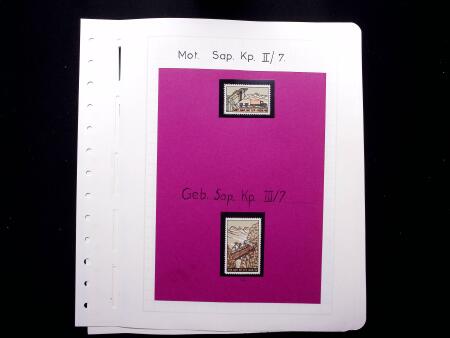 1939-45, Timbres militaires : SAPEURS : Lot monté sur 38 pages,