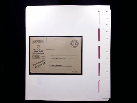 1939-45, Timbres militaires : SAPEURS : Lot monté sur 38 pages,