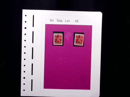 1939-45, Timbres militaires : SAPEURS : Lot monté sur 38 pages,