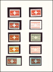 BRIEFTAUBENDIENST UND FELDPOST, Lot auf 20 Blättern