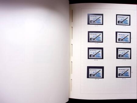 ARTILLERIE : Lot in Leuchturm Album auf 59 Blättern
