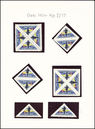 1914-18 Gut ausgebaute und reichhaltige Sammlung in