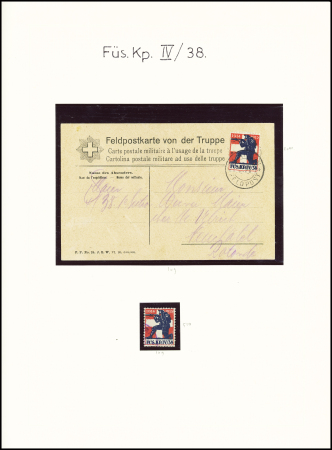 1914-18 Gut ausgebaute und reichhaltige Sammlung in