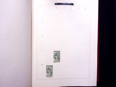 ABSTEMPELUNGEN : Kl. Sammlung in Album mit ca600 Marken