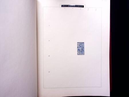 ABSTEMPELUNGEN : Kl. Sammlung in Album mit ca600 Marken