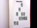 ABSTEMPELUNGEN : Kl. Sammlung in Album mit ca600 Marken