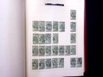 ABSTEMPELUNGEN : Kl. Sammlung in Album mit ca600 Marken