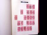 ABSTEMPELUNGEN : Kl. Sammlung in Album mit ca600 Marken