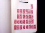 ABSTEMPELUNGEN : Kl. Sammlung in Album mit ca600 Marken