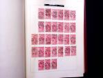 ABSTEMPELUNGEN : Kl. Sammlung in Album mit ca600 Marken