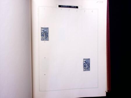 ABSTEMPELUNGEN : Kl. Sammlung in Album mit ca600 Marken