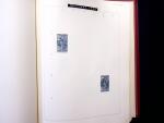 ABSTEMPELUNGEN : Kl. Sammlung in Album mit ca600 Marken