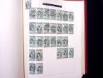 ABSTEMPELUNGEN : Kl. Sammlung in Album mit ca600 Marken