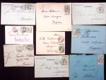 FRANKATUREN : Lot ca200 Briefe und Karten, meistens