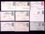 FRANKATUREN : Lot ca200 Briefe und Karten, meistens