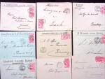 FRANKATUREN : Lot ca200 Briefe und Karten, meistens