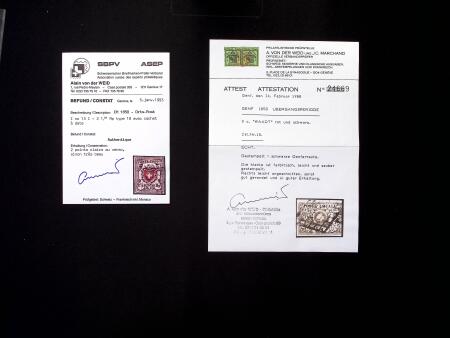 1843-1941, Kl. Sammlung mit meistens klassischen Marken,