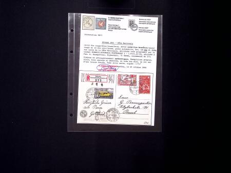 1843-1941, Kl. Sammlung mit meistens klassischen Marken,